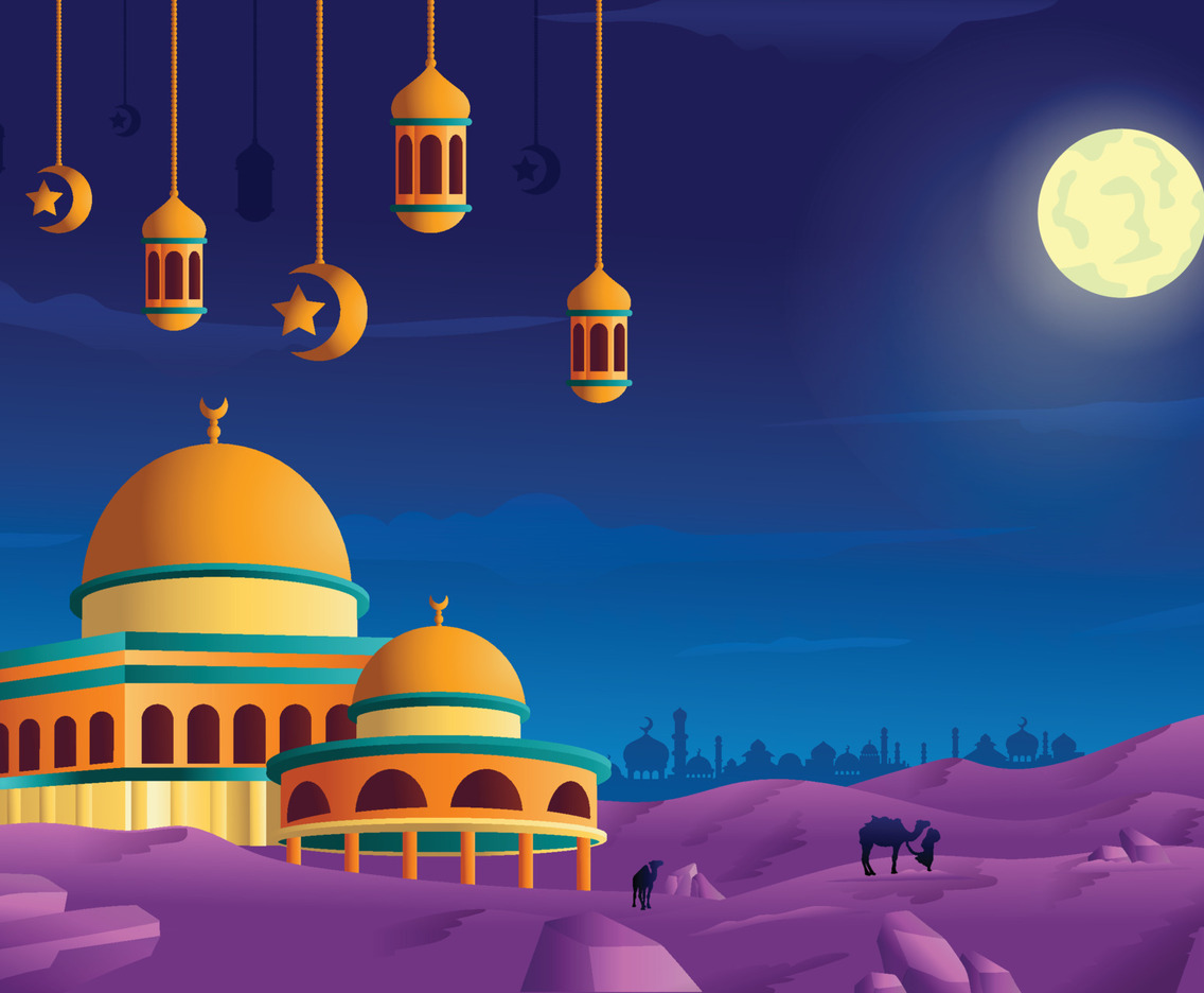 Isra Miraj Islamic Background