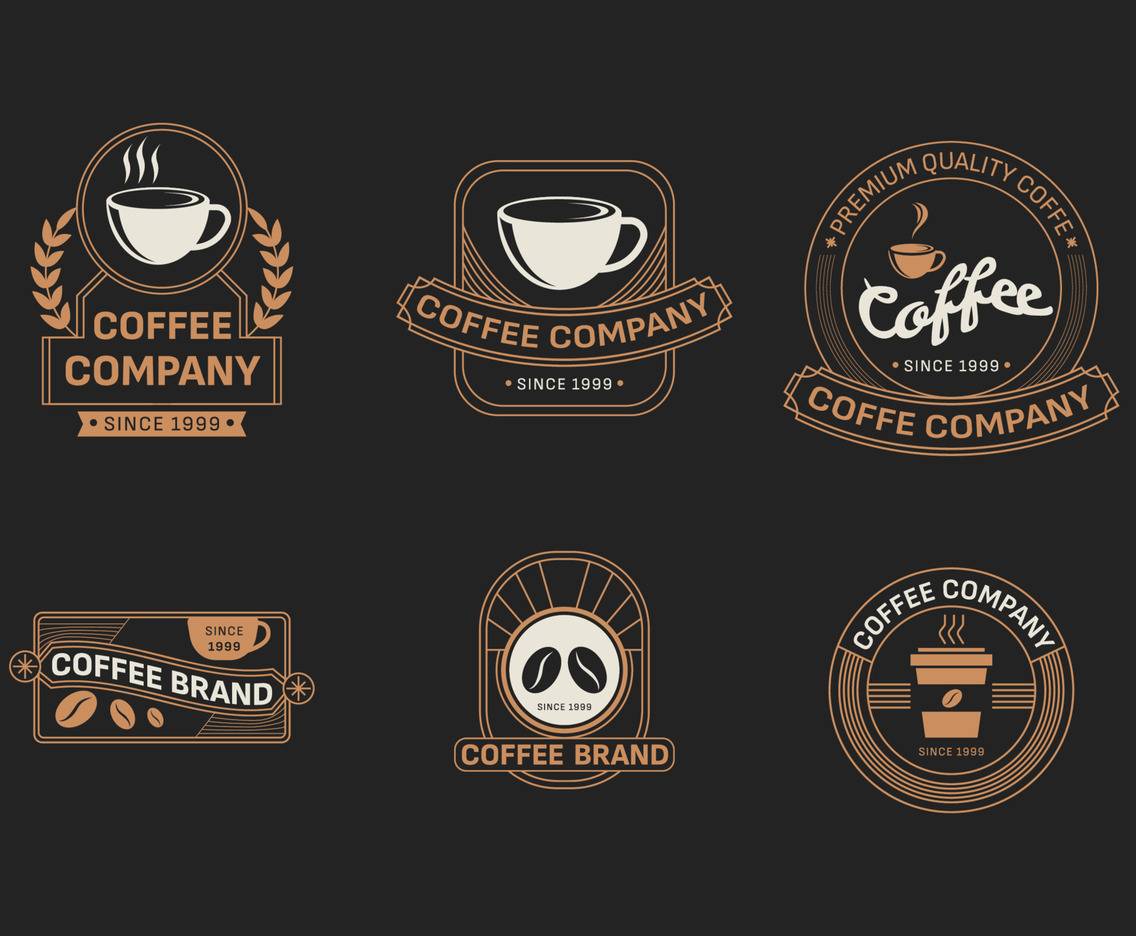 Coffee Shop Retro Logo
