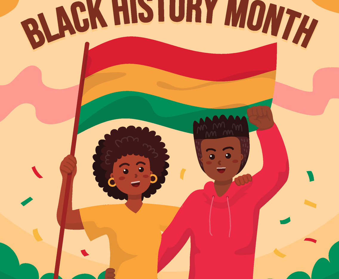 Celebrate Black History Month Concept