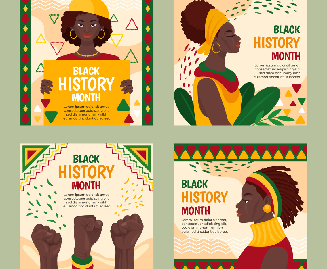 Black History Month Social Media Post
