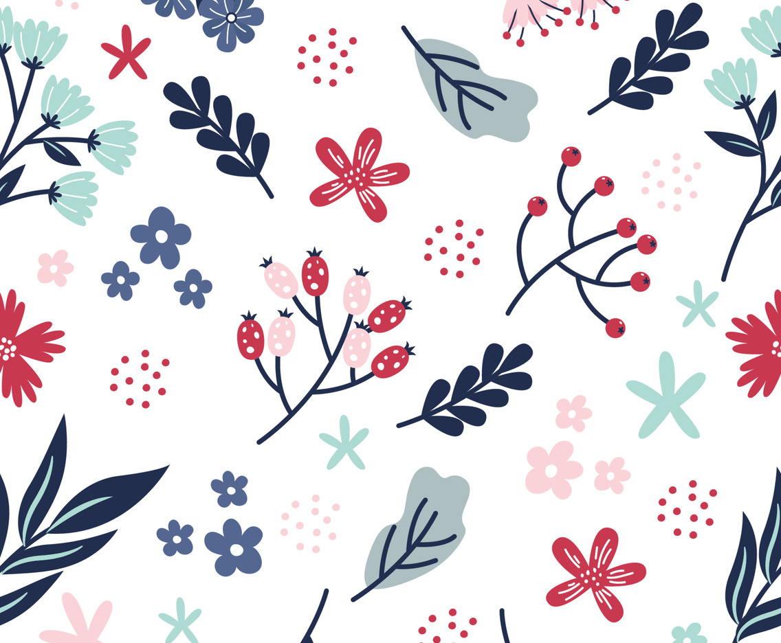 Floral Seamless Pattern