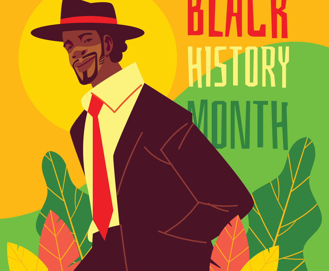African Man in Brown Suit