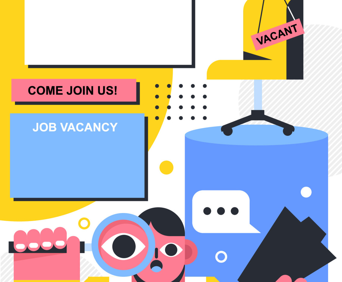 We Are Hiring Business Poster Template
