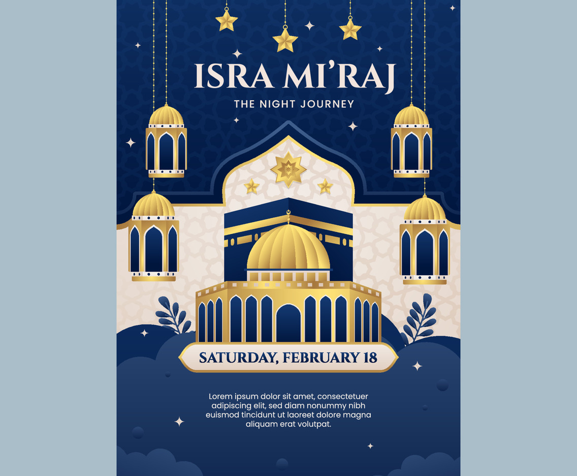 Isra Miraj Poster Concept