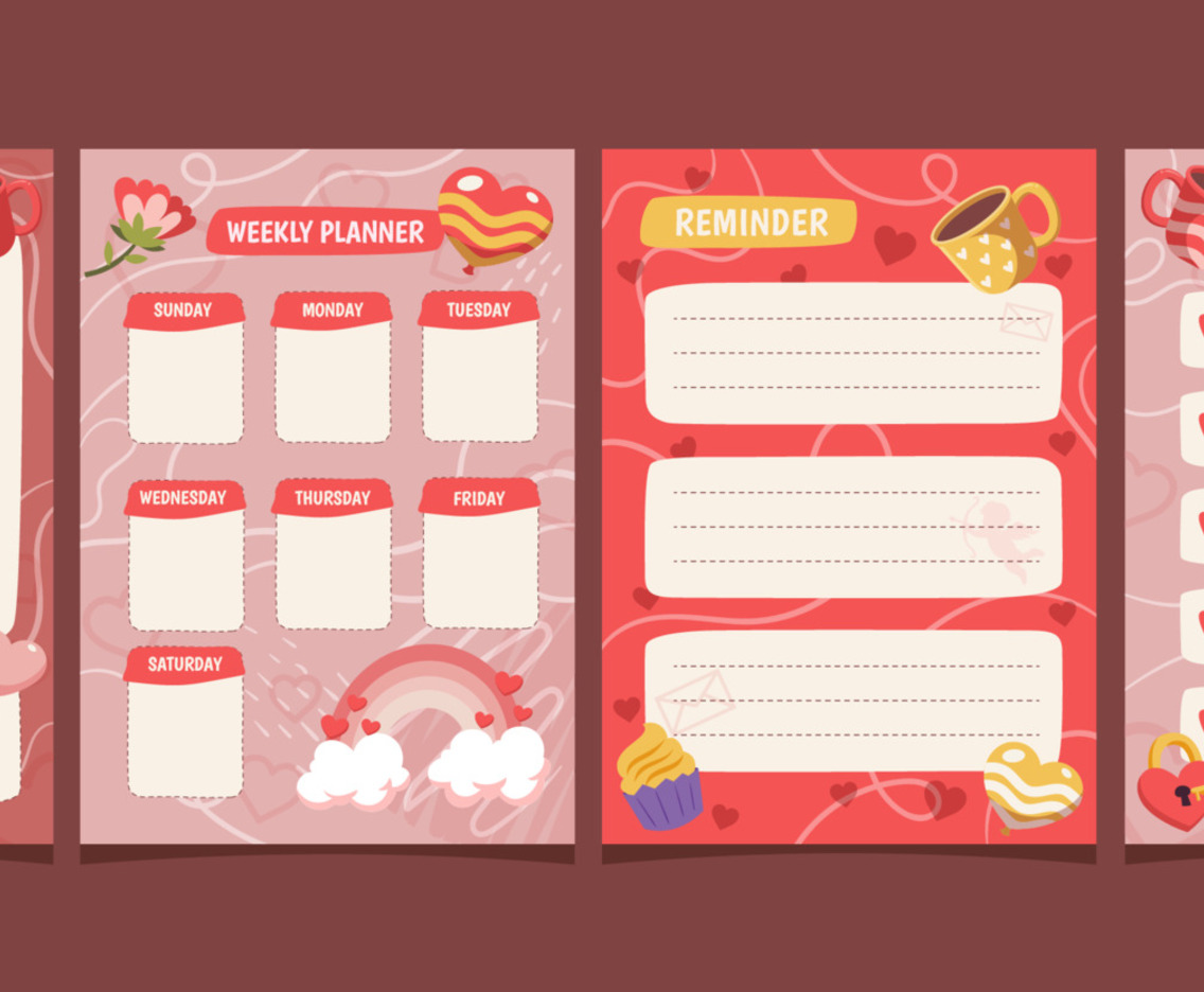 Valentine Journal Template