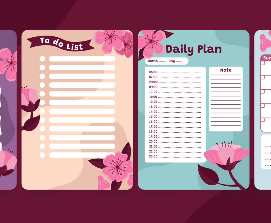 Cute Peach Blossom for Journal Pages