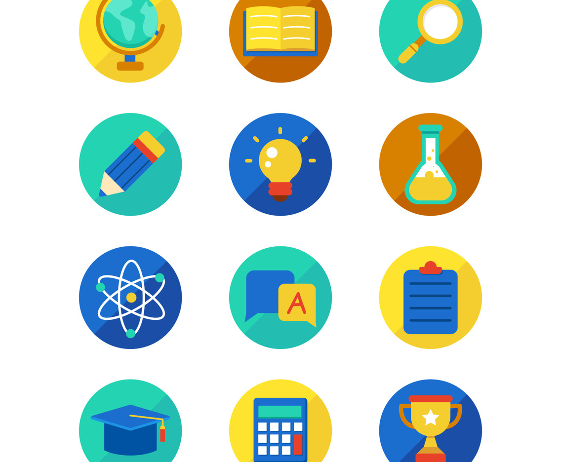 Education Colorful Icon