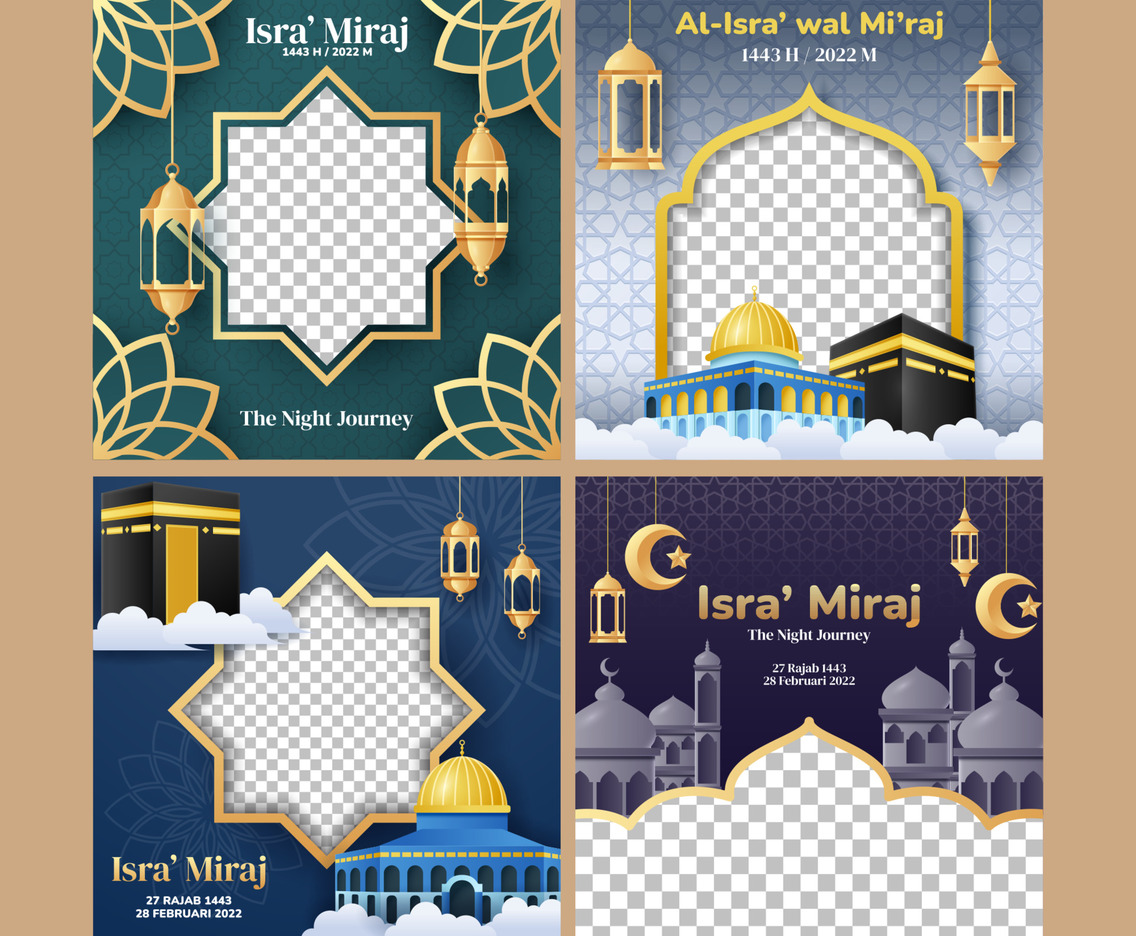 Isra' Mi'raj Social Media Post