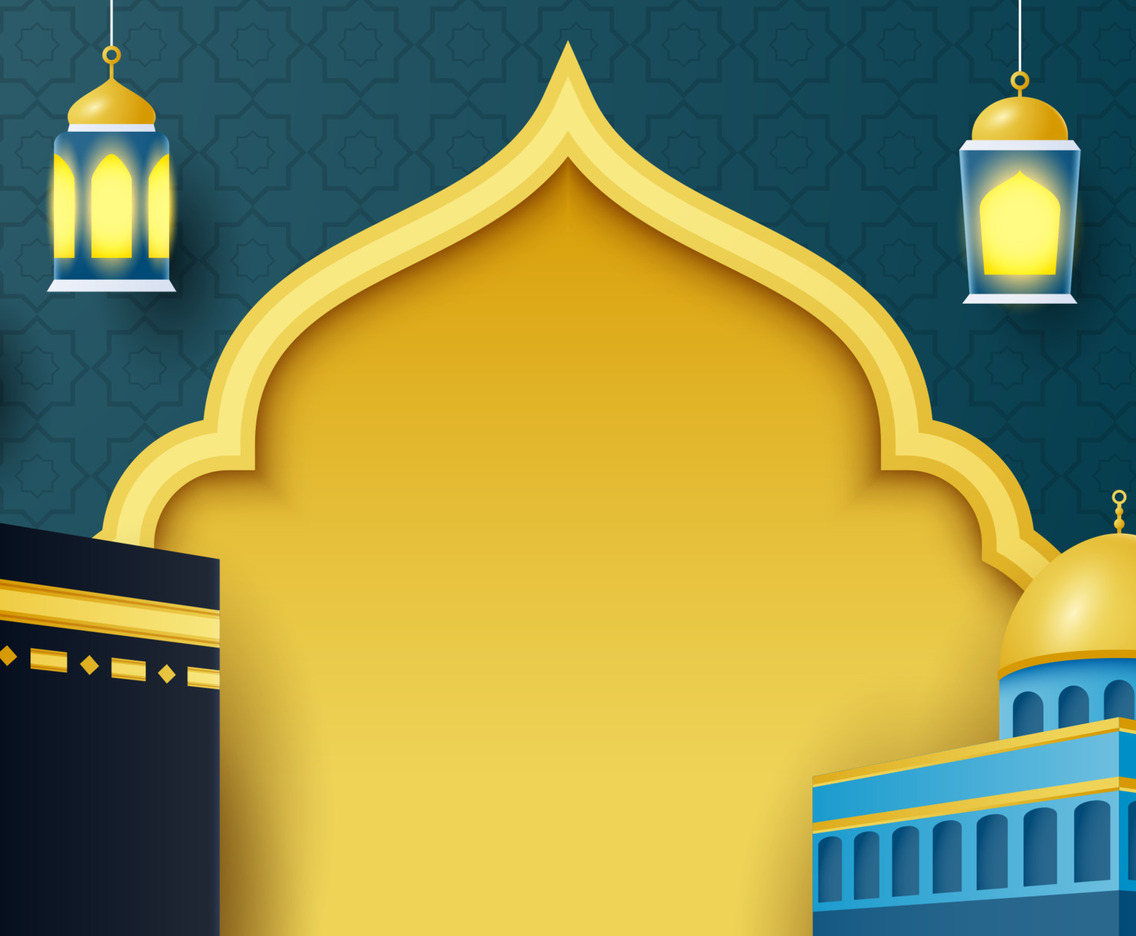 Isra' Mi'raj Background Template