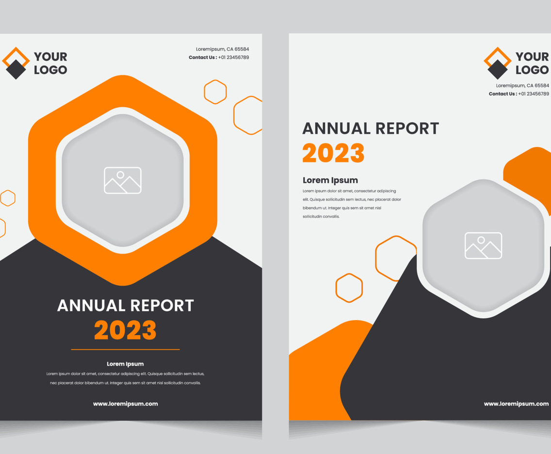 2023 Annual Report Cover Template