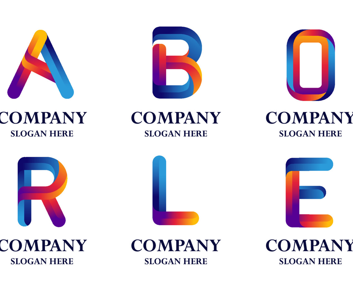 3D Alphabet Logo Collection