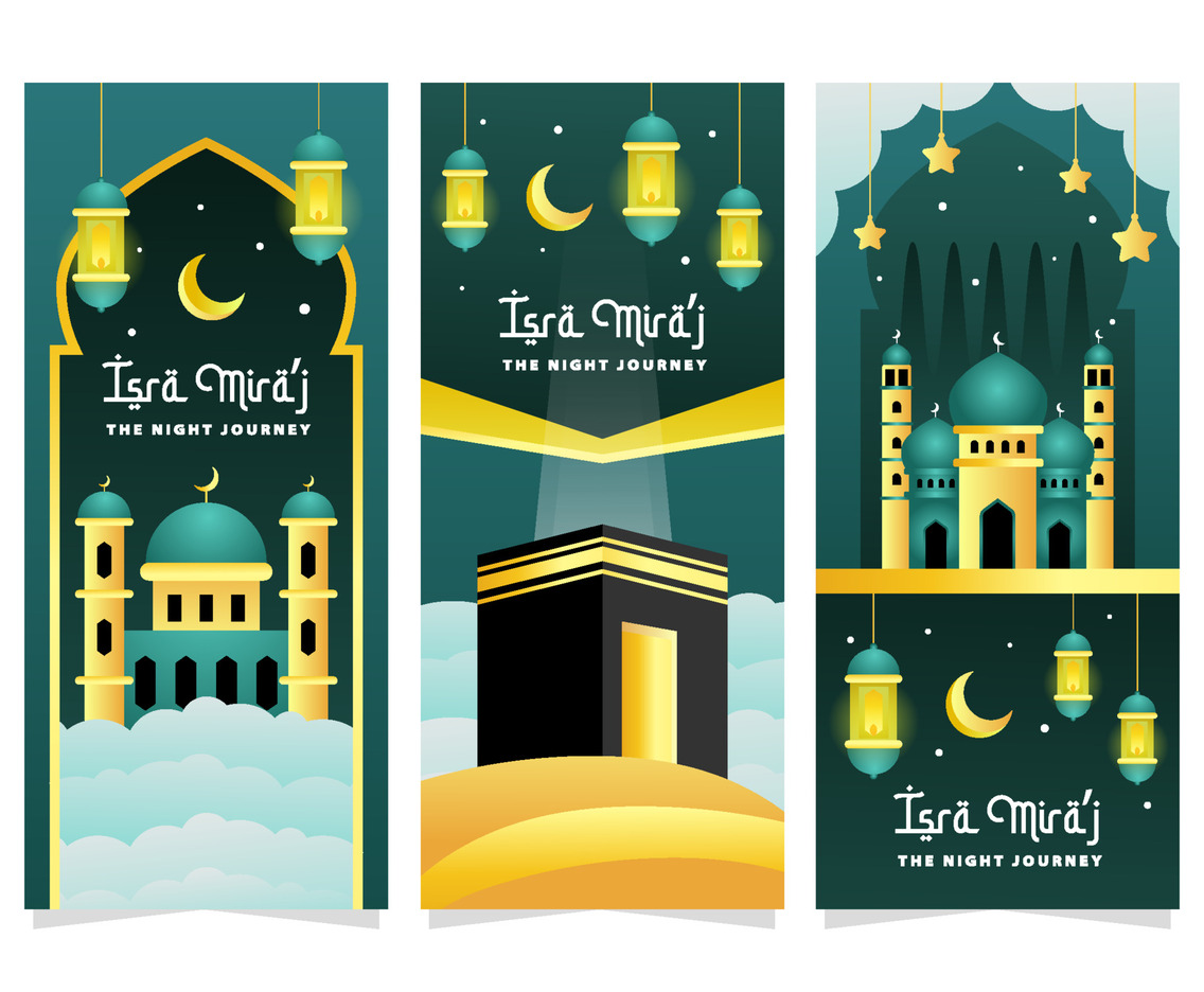 Isra Miraj Social Media Template