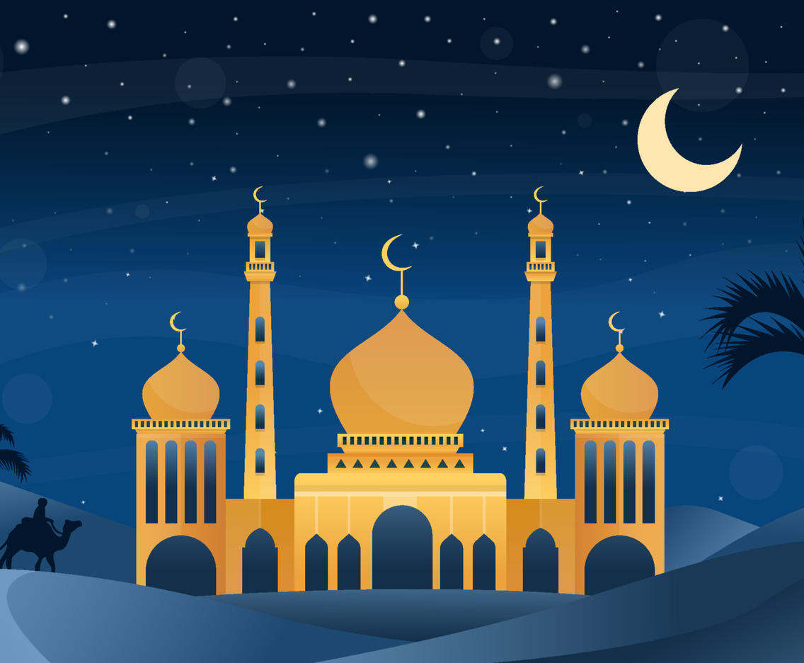 Beautiful Night in The Month of Israj Miraj