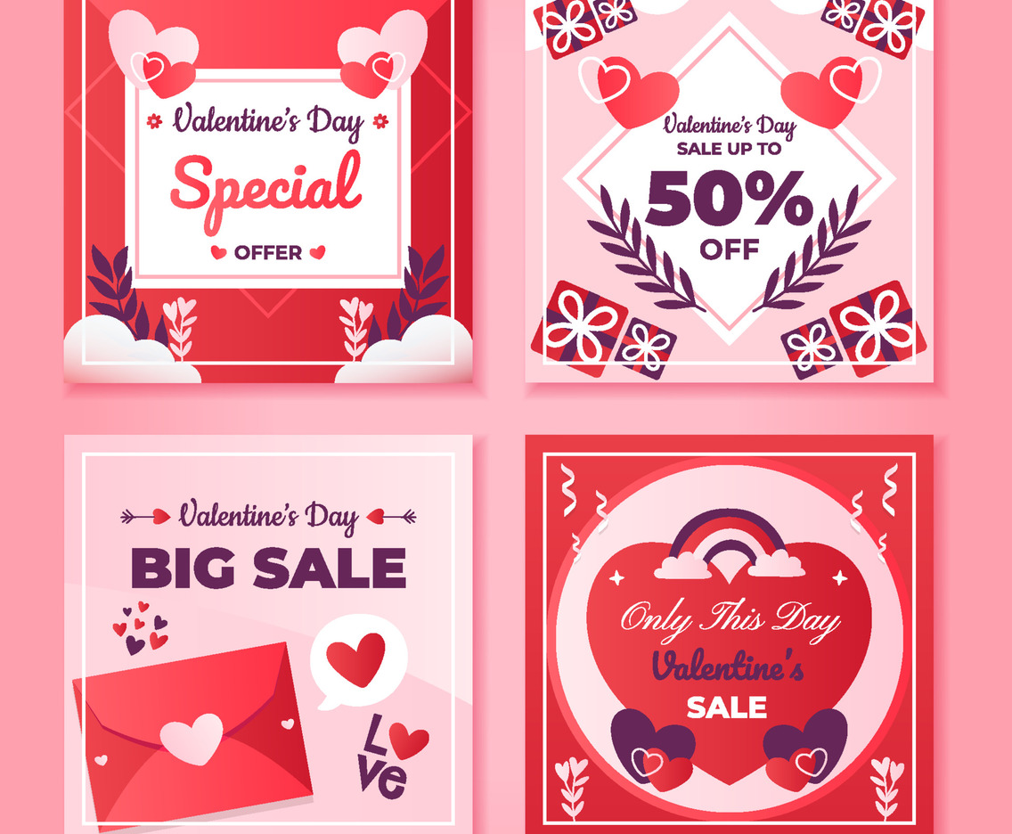 Valentine Promotion Social Media Tamplate