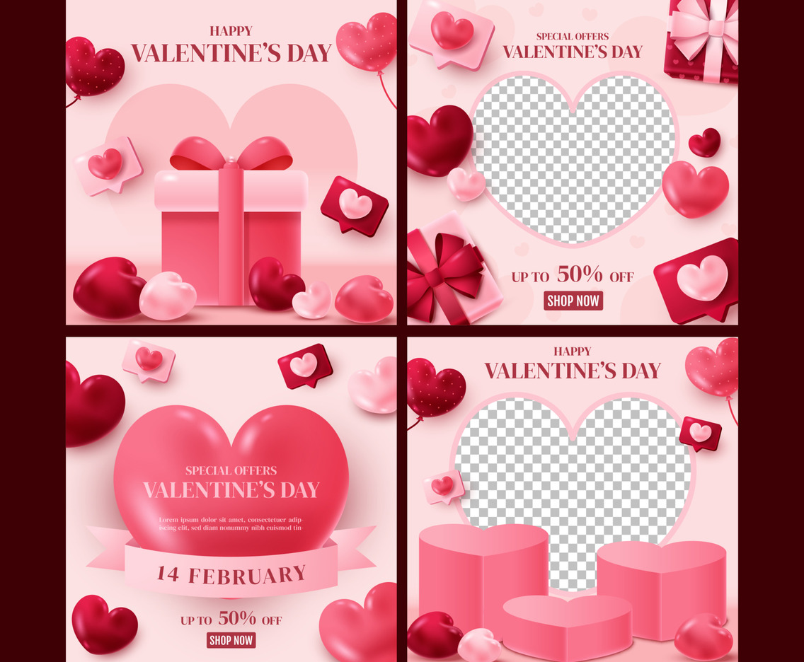 Valentine Social Media Post
