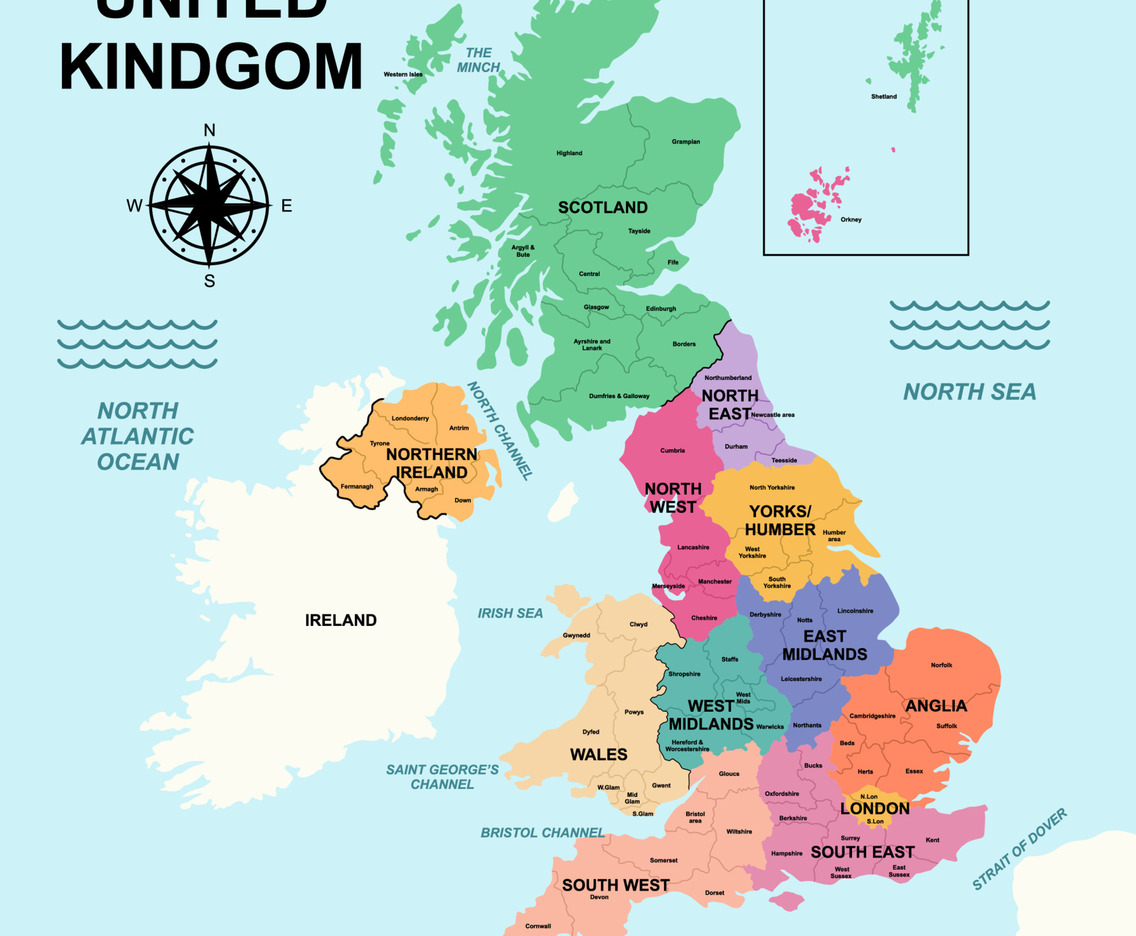 United Kingdom Map