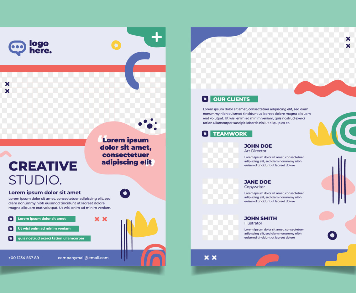 Hand Drawn Creative Company Profile