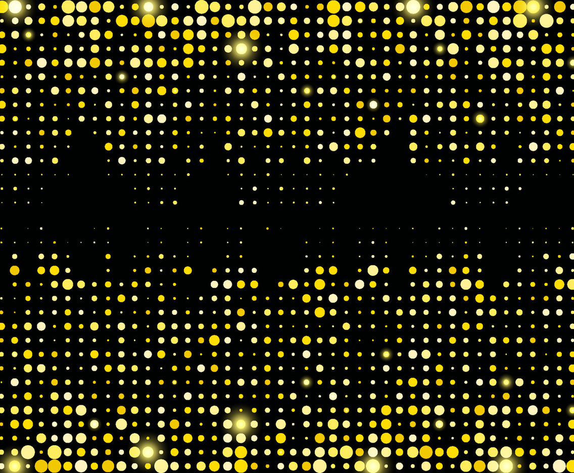 Halftone with Black Background