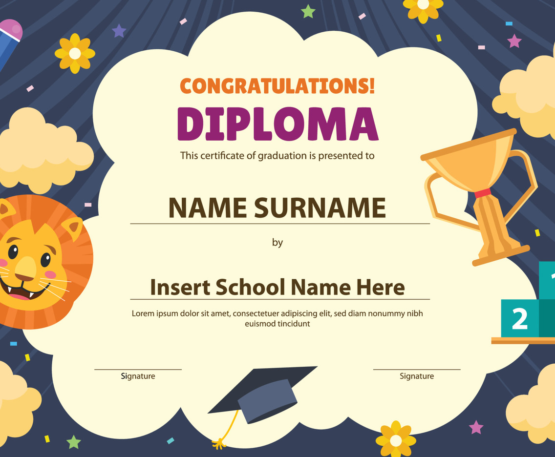 Certificate for Children