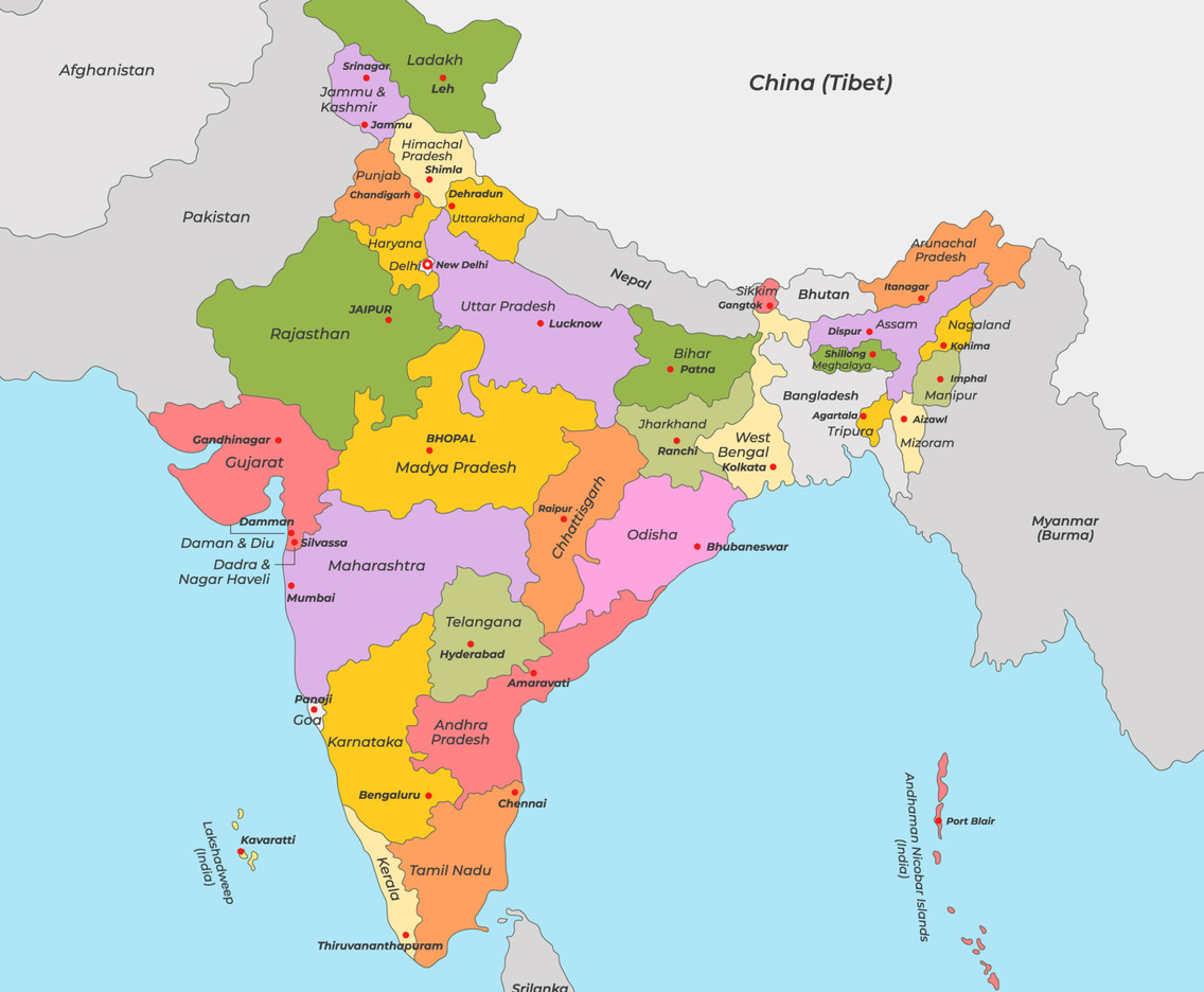 India Country Map