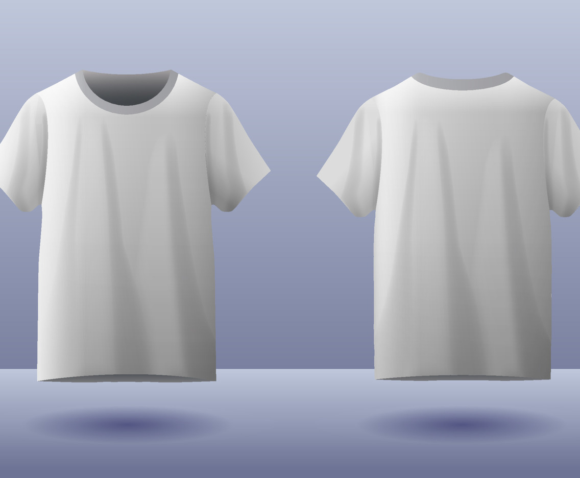 3D White Tshirt Mockup