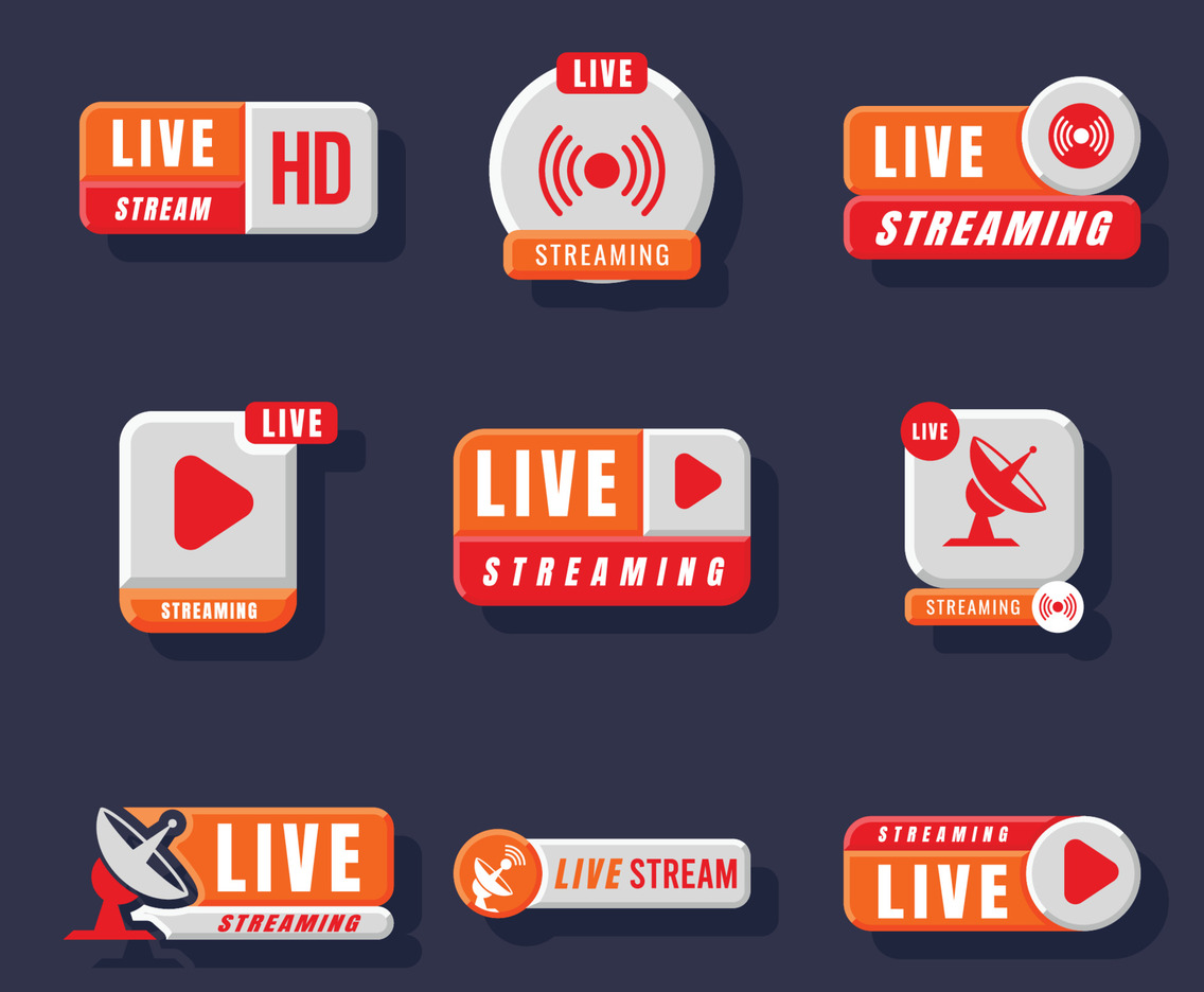 Live Streams Badge Collection template