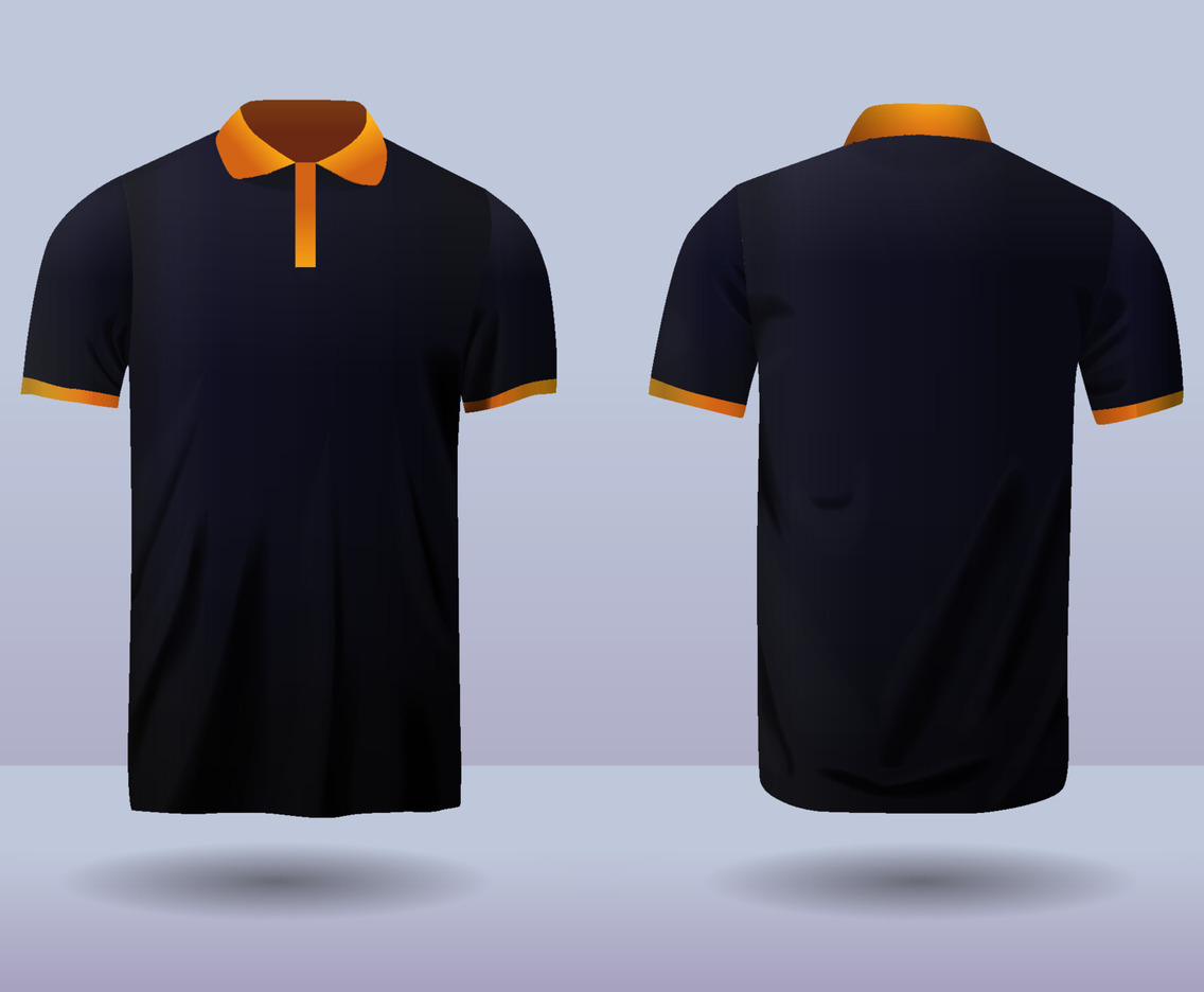 Black Polo in 3D Style