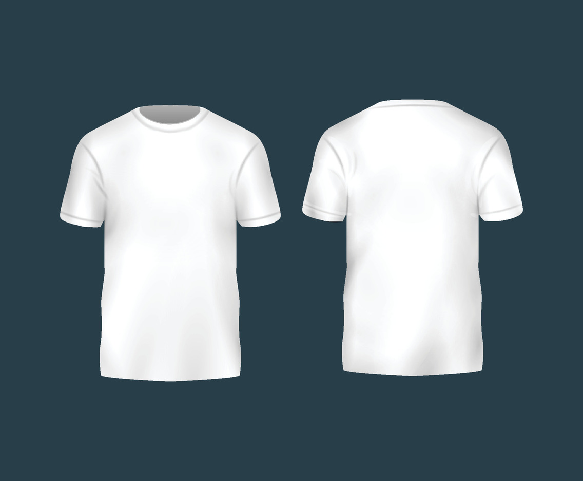 3D White T-shirt Mockup