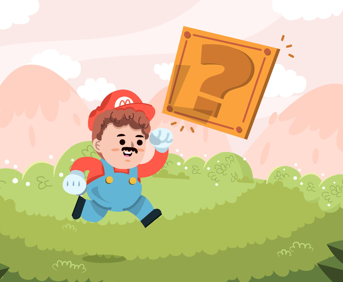 Plumber Boy Jump Hit Mystery Box Concept