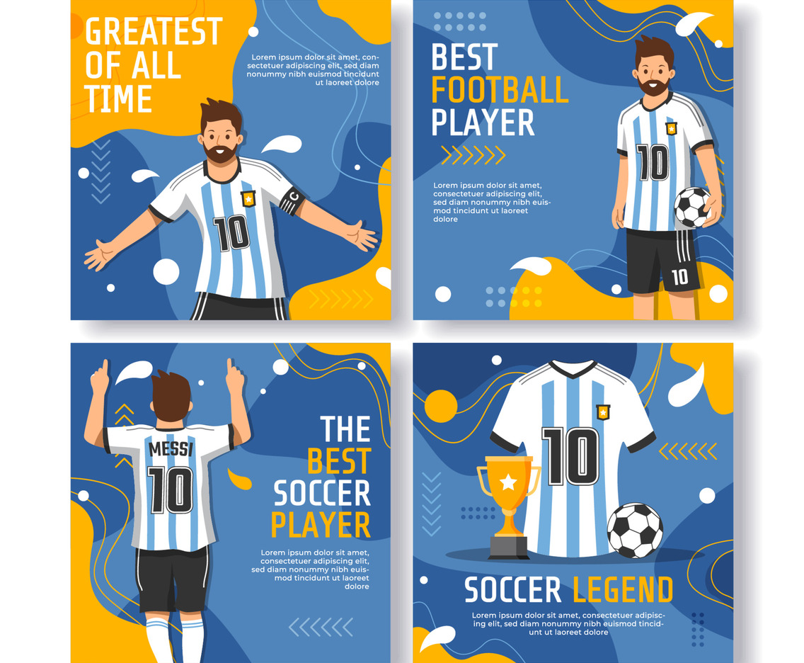 Lionel Messi Social Media Posts