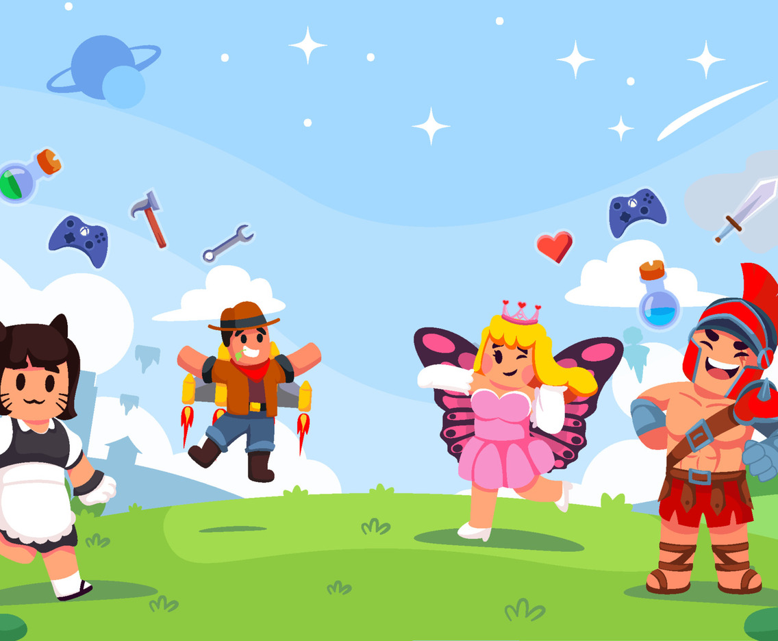 Variant Game Character in World of Fantasy Background