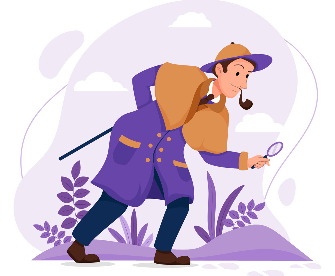 A Detective Is Looking For Some Clue