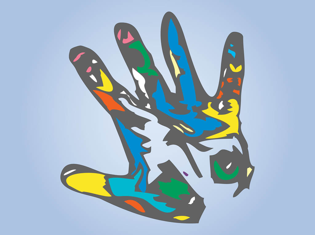 Hand Print Image