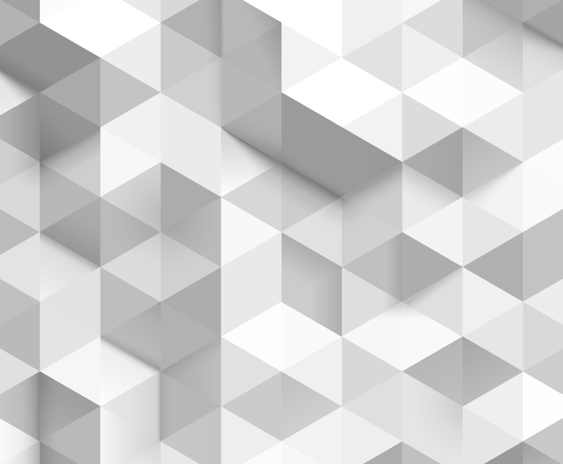 Soothing Hexagonal White 3D Background