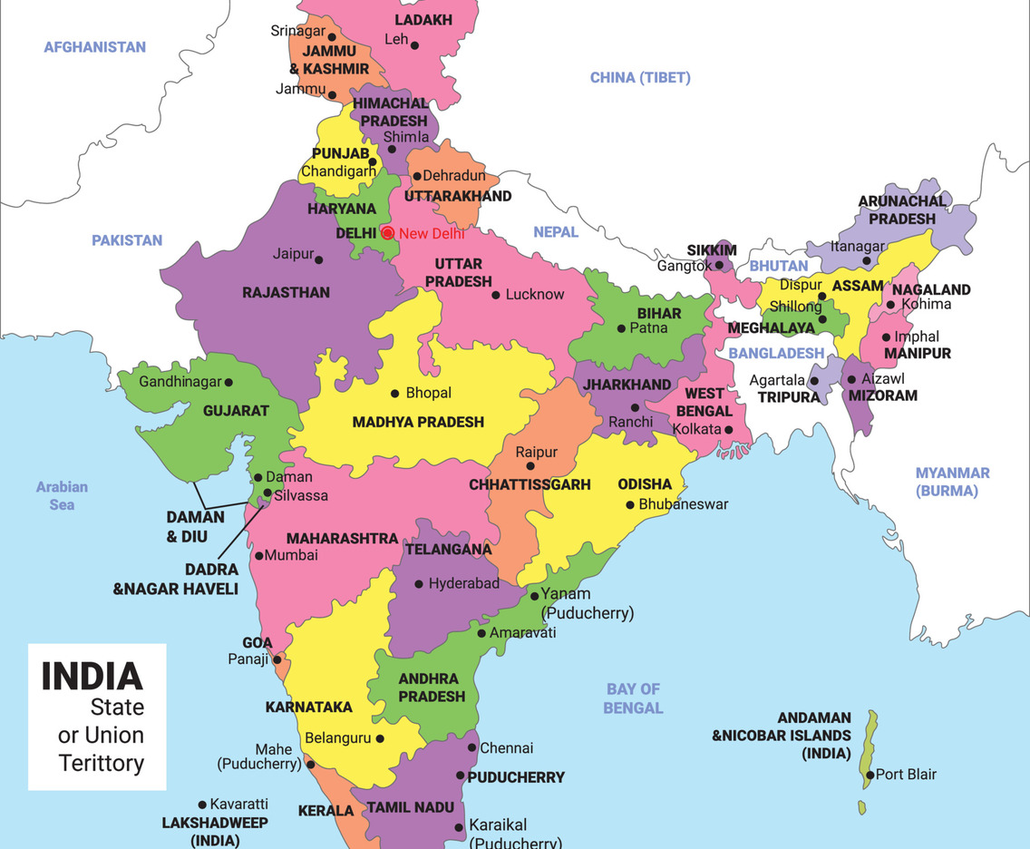 Map of India