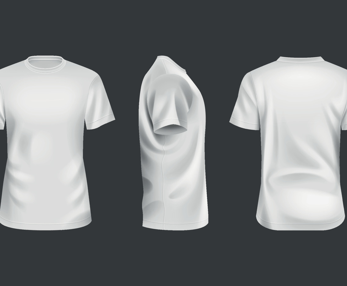 3D White T Shirts