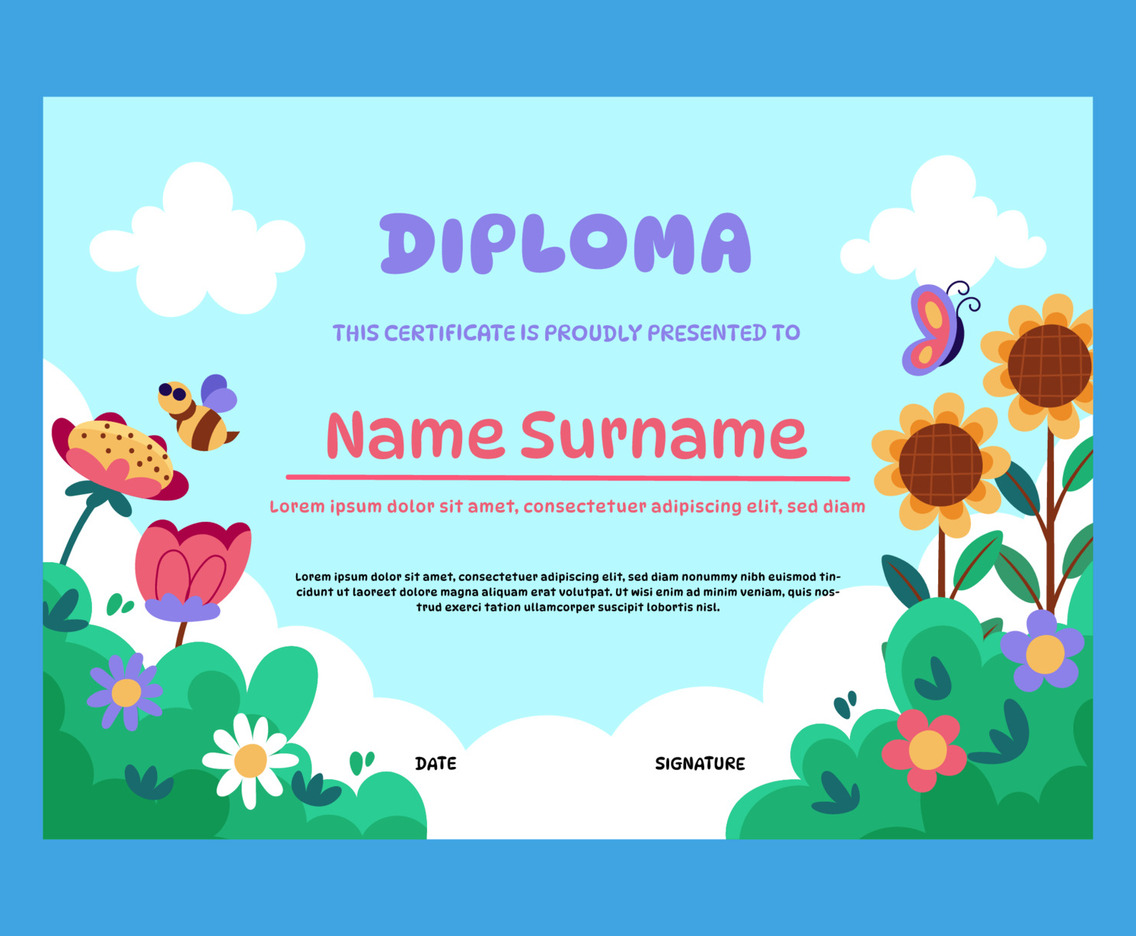 Fun Certificate for Children