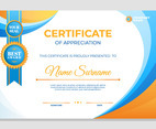 Professional Certificate Template