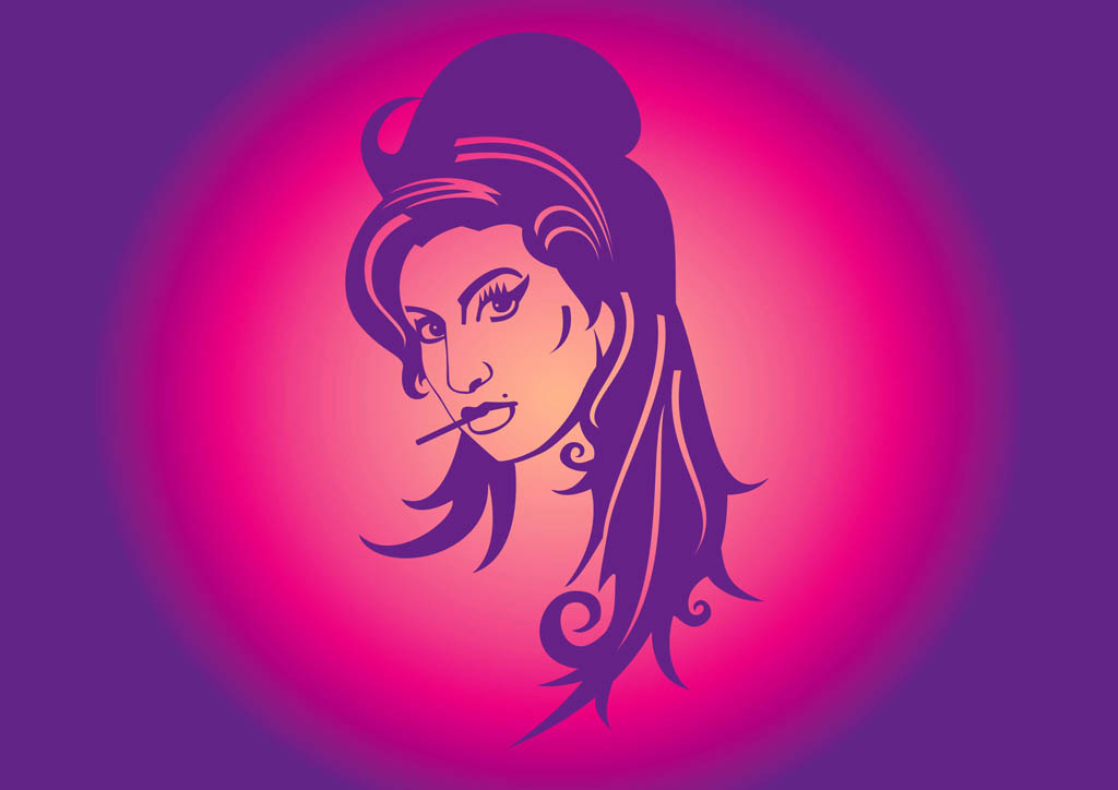 Amy Winehouse Illustration