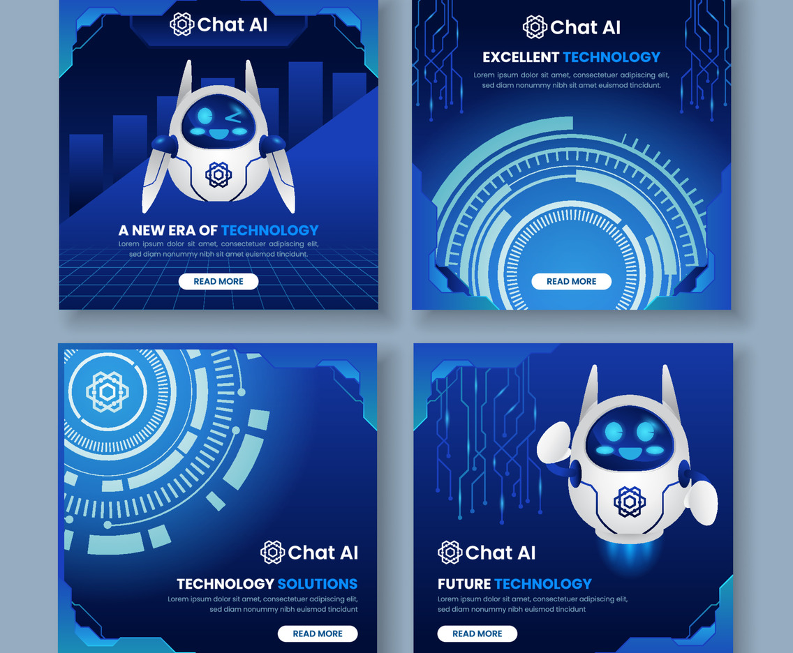 AI Technology Social Media Template