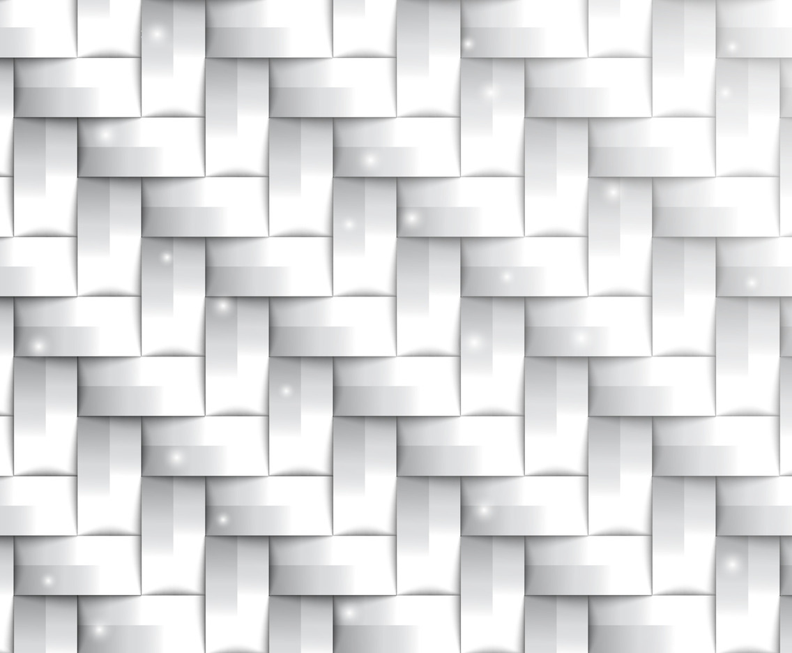 3D Woven Bamboo Texture White Background