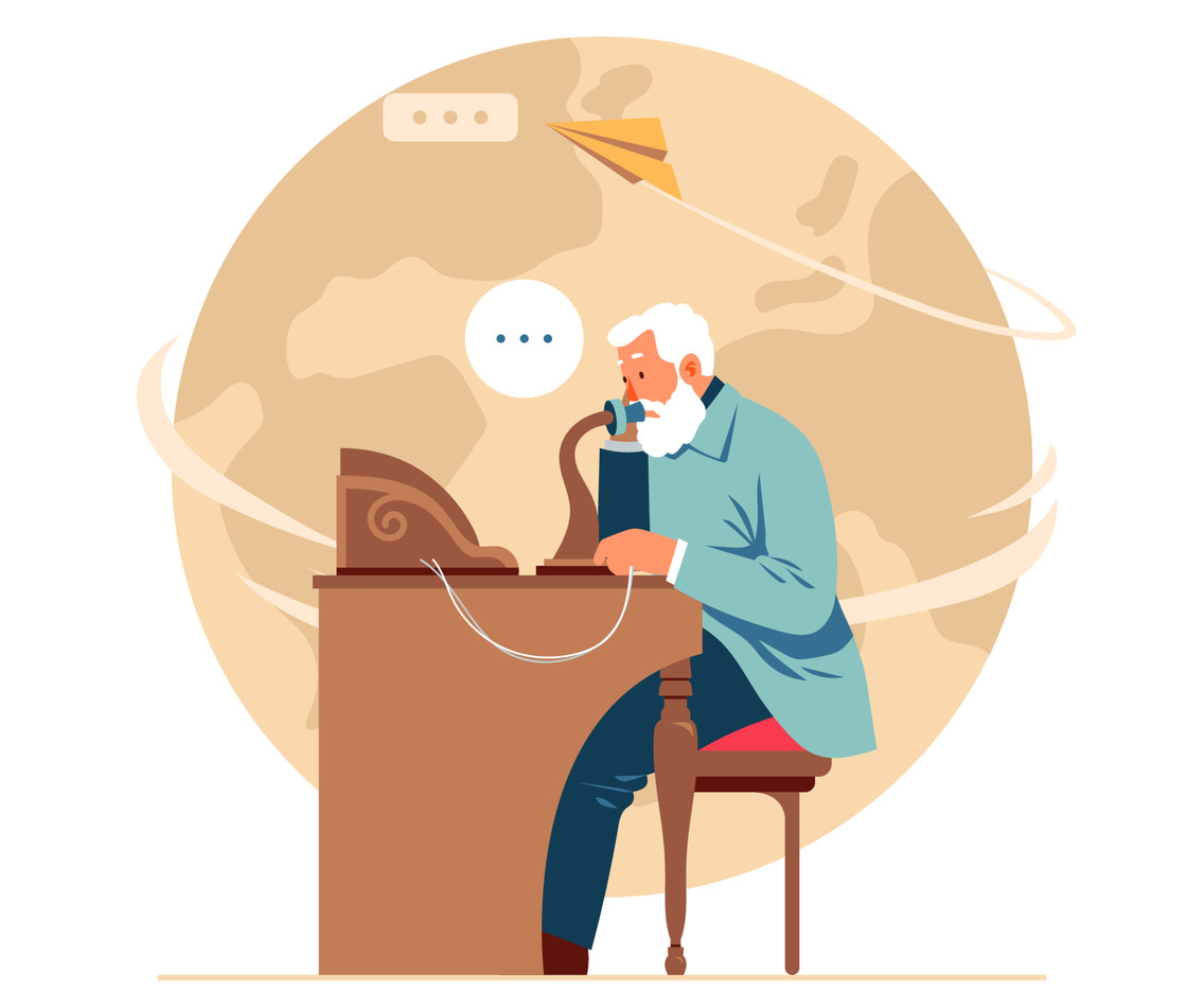 Alexander Graham Bell Concept