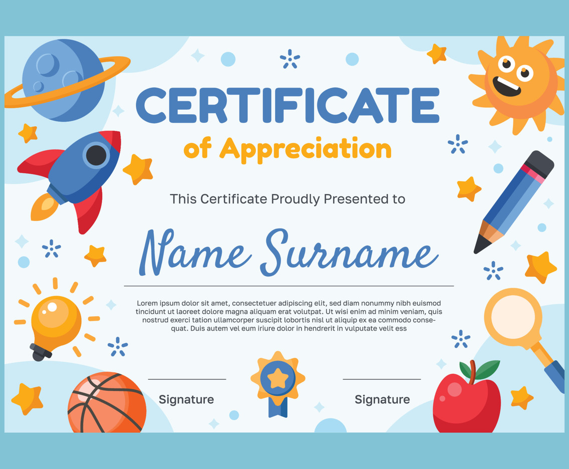 Children Concept Certificate