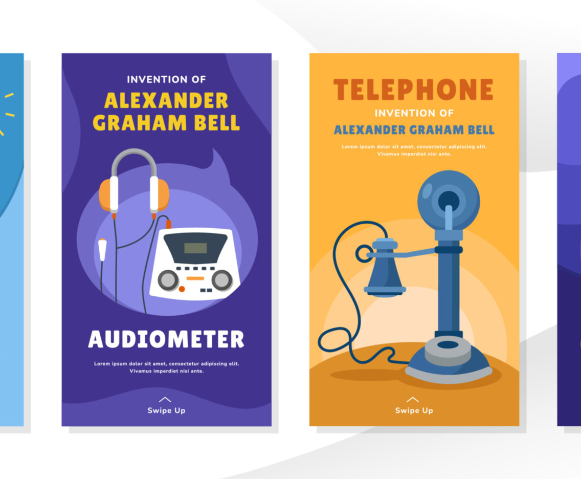 Alexander Graham Bell Social Media Story