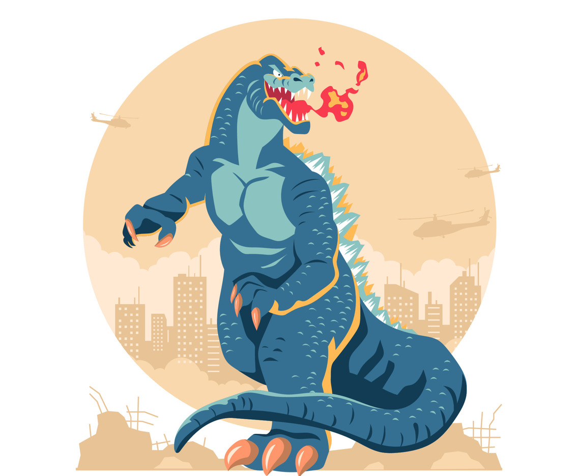 Huge Sea Monster Concept