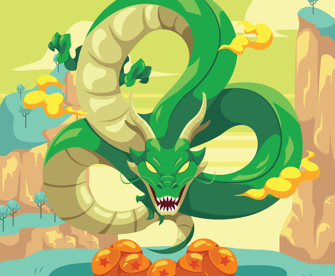 Dragon Protecting The Balls