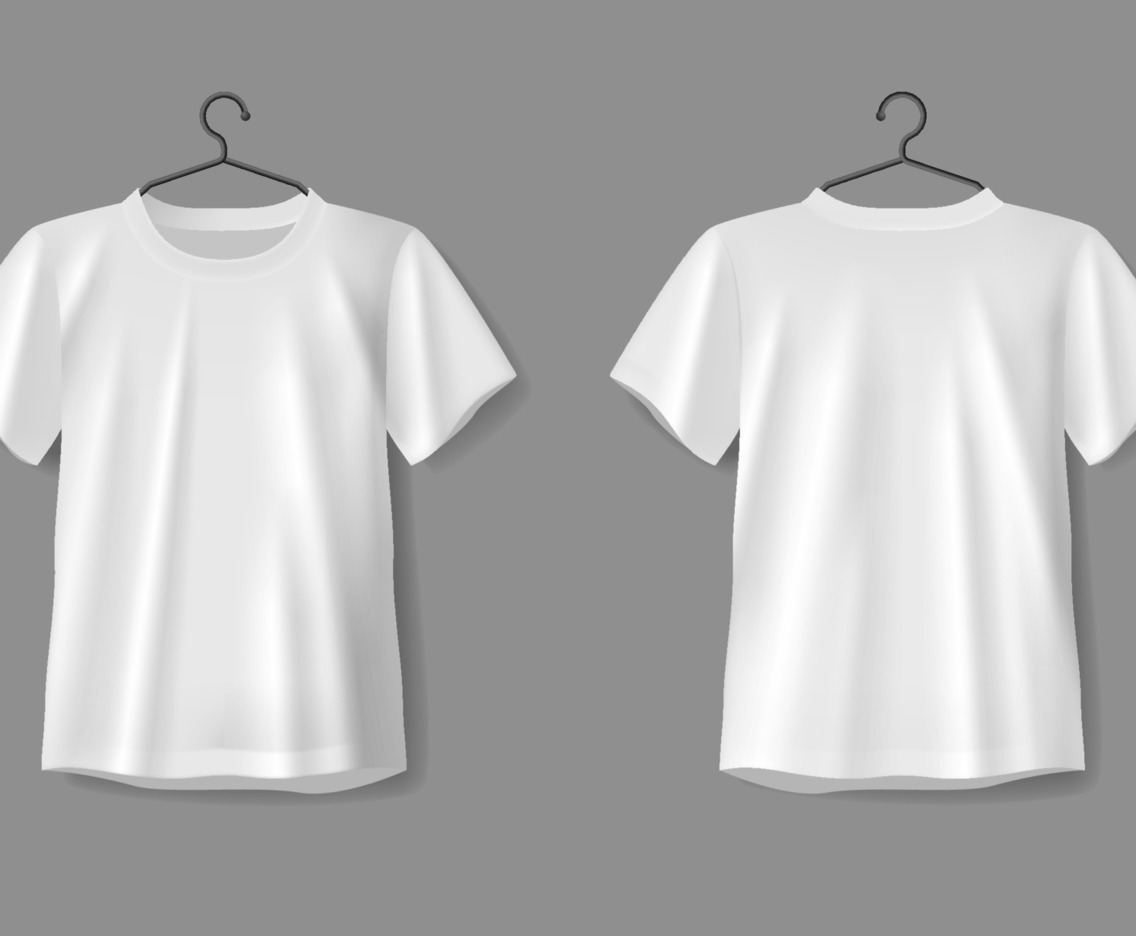 3D White T-Shirt Mockup