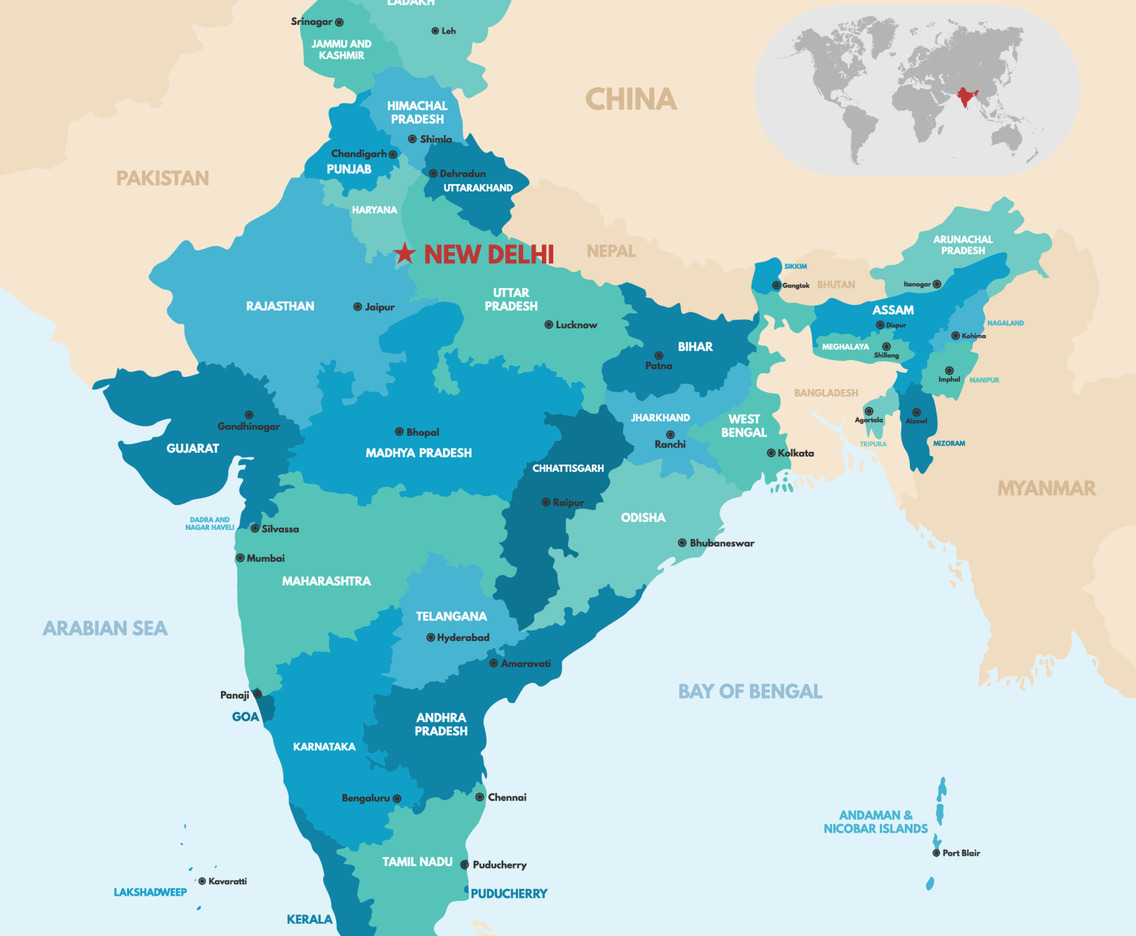 India Country Map