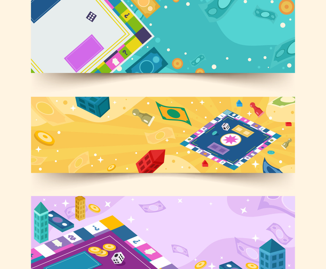 Monopoly Banner Set