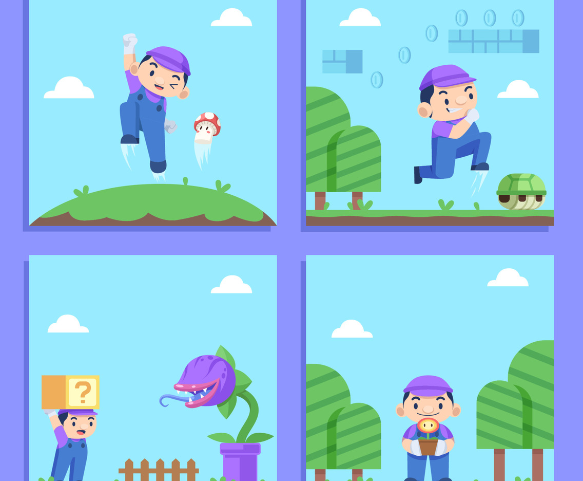 Plumber on Adventure Game Social Media Post